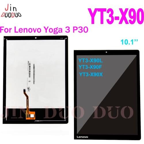 AAA+ 10.1'' For Lenovo Yoga Tab 3 Pro YT3-X90L YT3-X90F YT3-X90 YT3- X-90X LCD Display Touch Screen Digitizer Assembly
