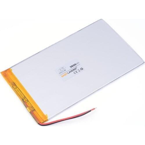 Large capacity 3.7 V tablet battery 2692148 3600 mah each brand tablet universal rechargeable lithium