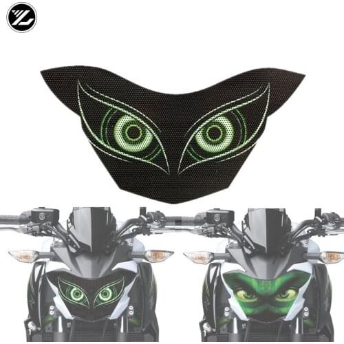 Motorcycle accessories headlight protection sticker Front Fairing Headlight Sticker Guard Sticker for kawasaki Z650 2017-2019 18