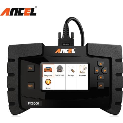 Ancel FX6000 OBD2 Automotive Scanner Diagnostic Tools Full System Oil EPB DPF ABS Reset Check Engine Diagnostic Auto OBD 2