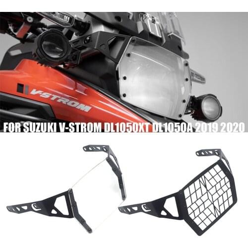 Motorcycle For SUZUKI V-STROM DL1050XT DL1050A 2019 2020 VSTROM 1050 Headlight Head Light Guard Protector Cover Protection Grill