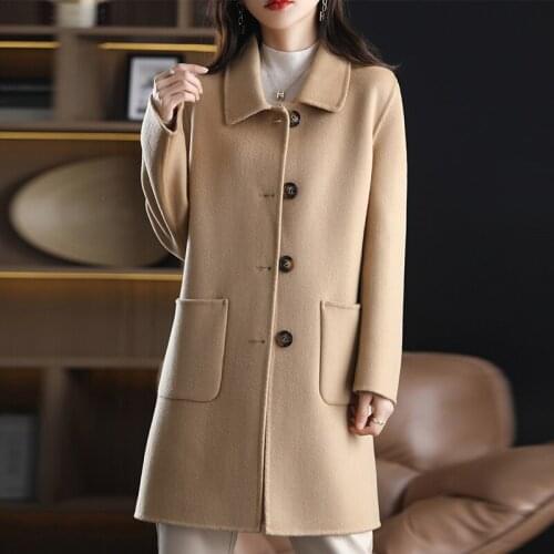 Flower Moon Women's Wool Coats