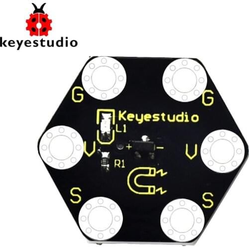 Keyestudio Micro bit Honeycomb Hall Magnetic Sensor for BBC Micro Bit