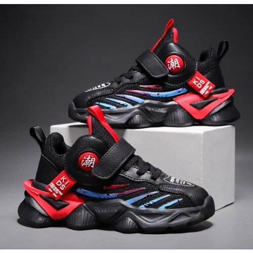 Running Shoes Boys Breathable Comfortable Sneakers Outdoor Casual Fashion Sports Shoes Older Baby Walking Shoes Kids Zapatillas