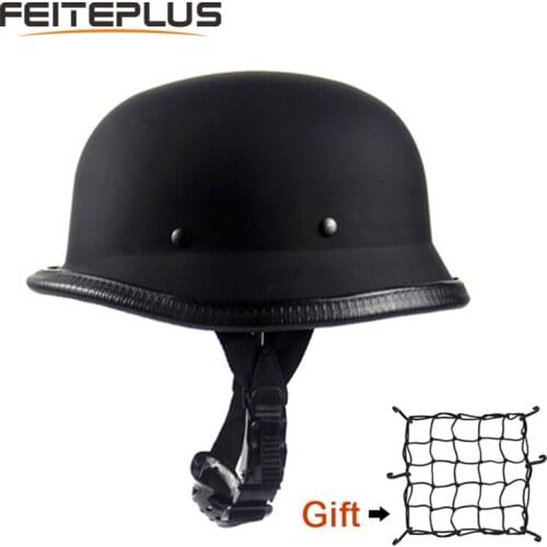 Summer Motorcycle Vintage Half Helmet Adult Helmet For Biker Cruiser Scooter Touring Universal For Harley Helmet Net Free Send