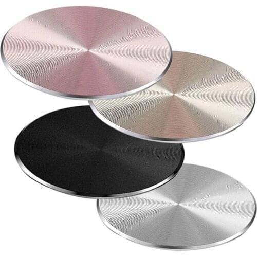 New Metal Plate Magnetic disk for Car Phone Holder Accessories Stand Matte Stainless Iron Sheet For Magnet Phone Support