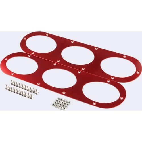 Car modification, two sets of bumper guide air diffuser panels OT-1009