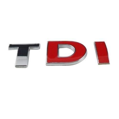 Sticker Decal For Vw Bora Jetta 3d Tdi Emblem Logo Chrome Badge It