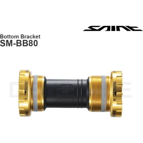 Original SHIMANO SAINT M820 SM-BB80 Bottom Bracket - Threaded - HOLLOWTECH II - 68/73/83 mm shell width