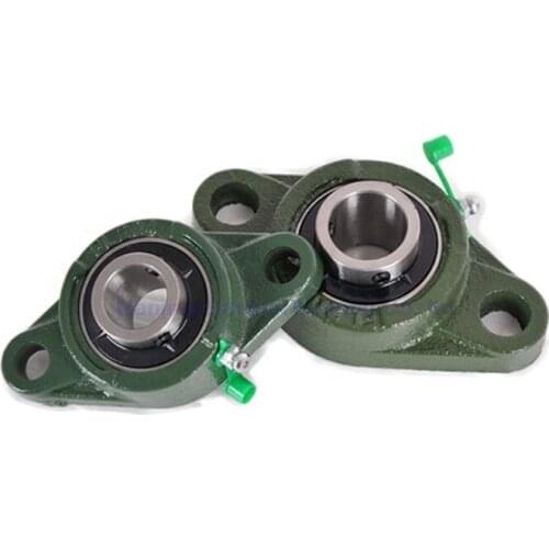 Gcr 15 UCFL208 (d=40mm) Mounted and Inserts Bearings with Housing Pillow Blocks