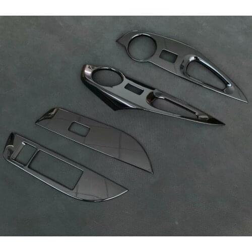 RHD For Toyota Corolla Sport Hatchback 2019 2020 Door Window Glass Panel Armrest Lift Switch Button Cover Trim Car Accessories