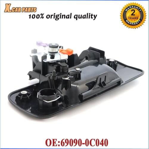 Car Tailgate Handle Liftgate Latch with Keyhole 69090-0C040 For Toyota Tundra 2007-2013 Rear Exterior Textured Tailgate Liftgate