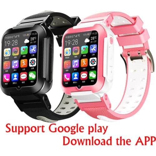E7 Kids Smart 4G GPS WIFI Tracking Video Call SOS Voice Chat Children Watch Care For Baby Boy Girl Smartwatch for iOS Android