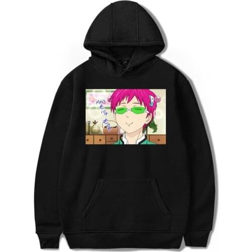 Winter Fashion Clothes Fashion for Men Sweatshirt Hoodies Oversized cool Hoodie The Disastrous Life of Saiki K Hoodies Men/women