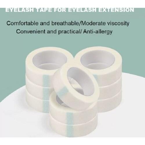 10 pcs Non-woven Eyelash Extension Lint Breathable Adhesive Tape Paper Tape For False Lashes Patch Makeup Tools