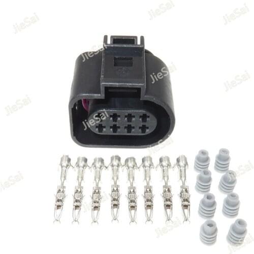 8 Pin 1J0 973 714 1.5mm Car Waterproof Connector Auto Plug Radar Gearbox Wiring Harness Socket 1J0973714 For VW Audi