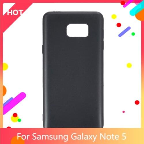 Galaxy Note 5 Case Matte Soft Silicone TPU Back Cover For Samsung Galaxy Note 5 Phone Case Slim shockproof