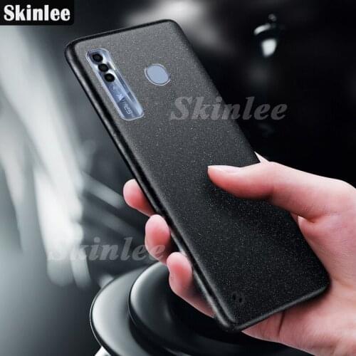Skinlee Soft Mate Case For Tecno Spark 7 Pro Full Protective Silicone Cover For Tecno Spark7 Pro Shockproof Phone Case