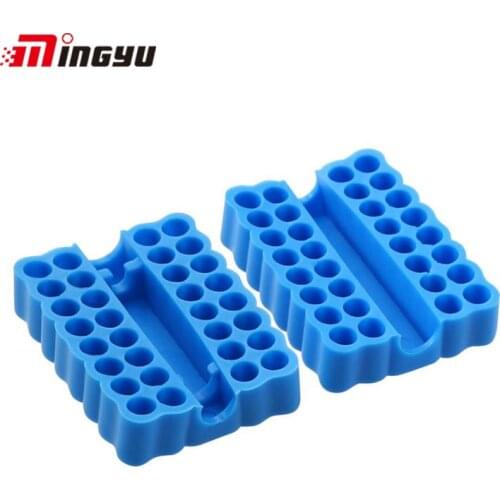 32 Holes Screwdriver Bit Holder For 1/4 inch Screwdrivers Head Storage Hex Shank Bits Keeper Organizers Tool