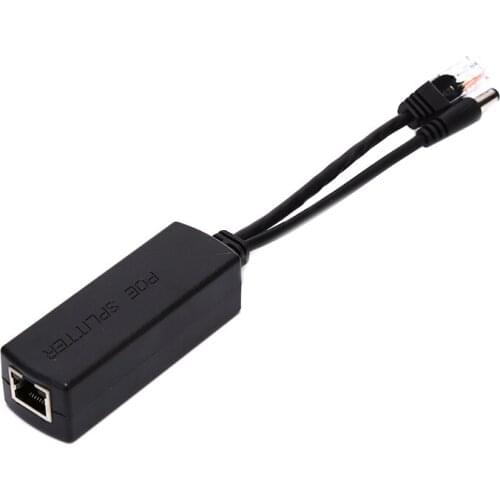 Hot 48V to 12V 100M POE Standard Separator Power Supply Module Adapter Switch Separation Line Monitoring Network