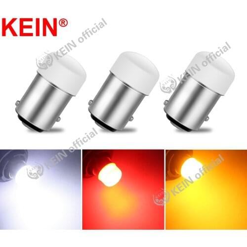 KEIN 2PCS 1156 BA15S Car Led Light S25 1157 BAY15D P21W P21/5W Led Bulb R5W R10W Vehicle Lamp Brake Stop Backup Turn Signal Lamp