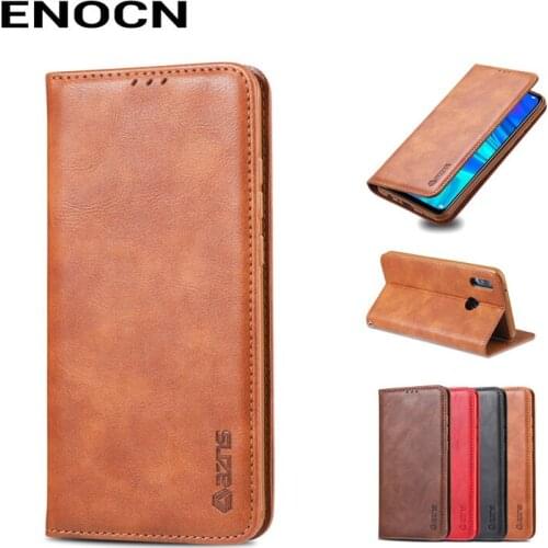 Magnetic Flip Case For Huawei Y9 2019 Case Huawei changxiang 9Plus Cover Luxury Leather Wallet Phone Case