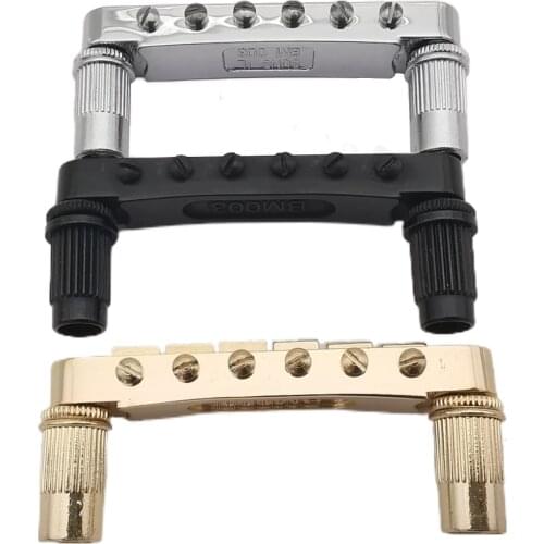 O-Matic Bridge Widen with tailpiece stop bar for Lespaul Guitar Parts Guitar Bridge Tune