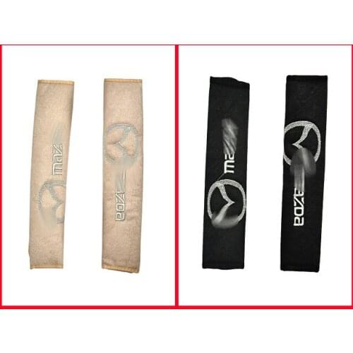 Mazde Belt Pad 2 Pieces-Fabric-Embroidery