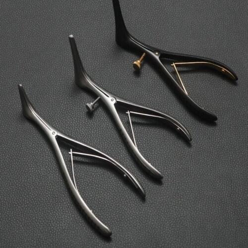 Rhinoscope nose expansion forceps stainless steel nasal cavity inspection adult children rhinoscopy rhinoplasty equipment specul