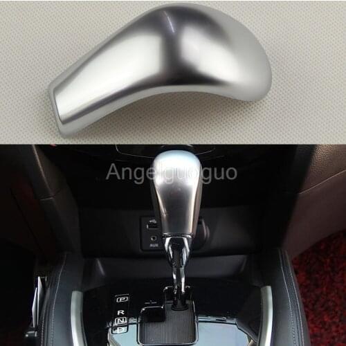 Car Shift Lever Knob/ Car stalls head/ gear head frame sticker For Nissan X-Trail Xtrail 2014 2015 2016
