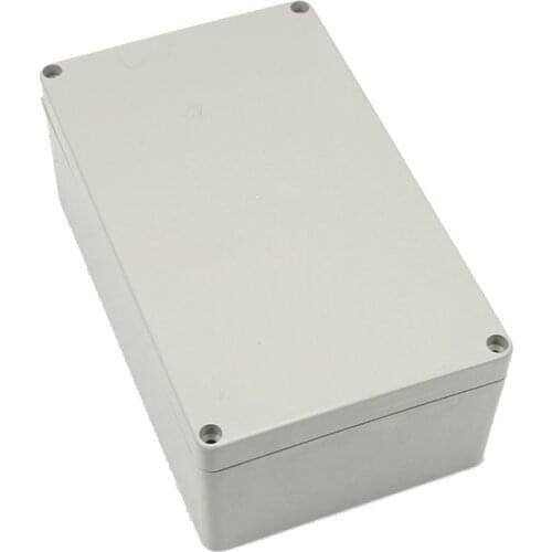 Gray-white Waterproof Plastic Project Box Enclosure 200*120*75MM