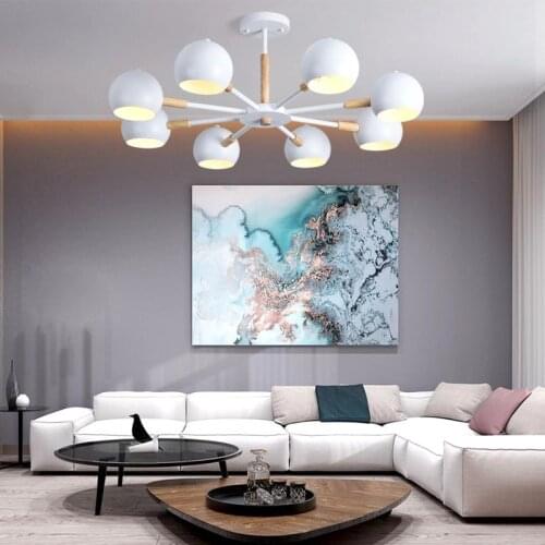 Nordic wooden LED chandelier modern chandelier dining led light ceiling living ceiling lamp bedroom ceiling lights factory direc