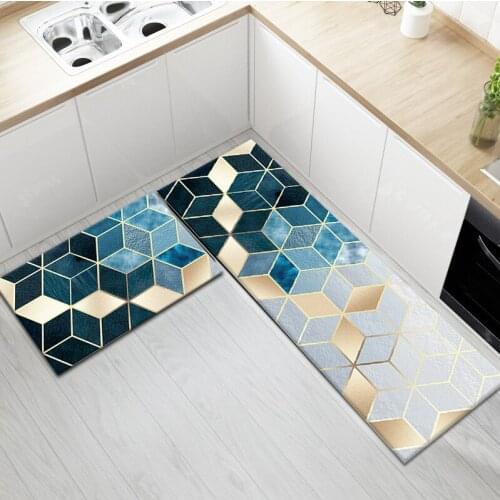 Waterproof Floor Mat Hallway Door Mat Washable Carpet Bathroom Kitchen Rug Kids Child Bedroom Carpet Mat Anti Slip Foot Rug