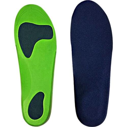 1Pair Arch Correction Insole Flat Foot High Arch Support EVA Full Pad For Men And Women Shock Absorber Insoles