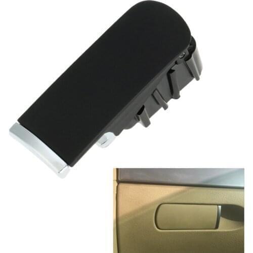 1PCS Black Left Hand Drive Glove Box Lid Handle Open/Lock Puller for Audi A4 8E B6 B7 (2001-2007) 02 03 04 05 06