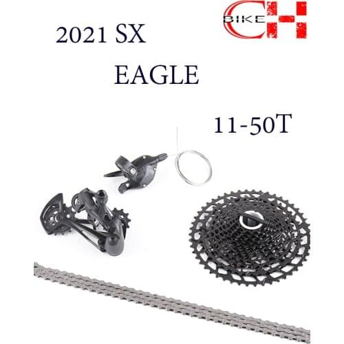 SRAM SX EAGLE 12 speed MTB Bicycle Small Groupset Kit Trigger Shifter Lever Derailleur Chain & PG 1210 Cassette 11-50T
