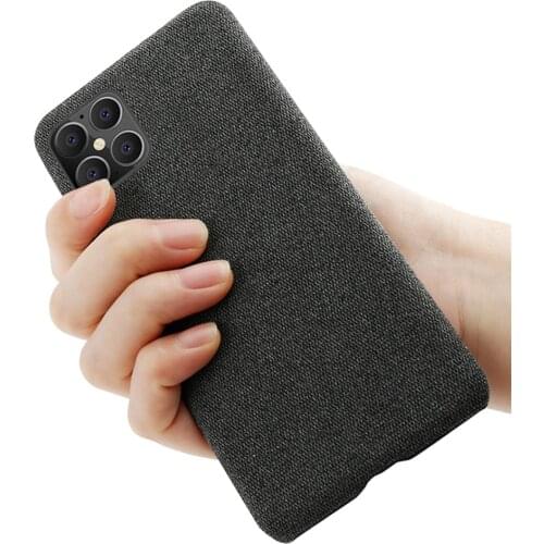 Cloth Texture Fit Case For iPhone 12 Pro Max Mini 7 8 Plus Luxury Febric Antiskid Cover For iPhone 11 Pro MAX XR X SE 2020 Funda