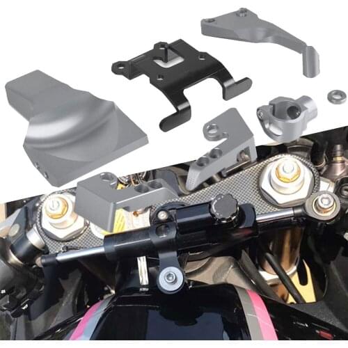 Motorcycle FZ-07 Accessories Steering Stabilize Damper Bracket Support Mount Kit FOR YAMAHA FZ07 FZ-07 2014 2015 2016 2017 2018