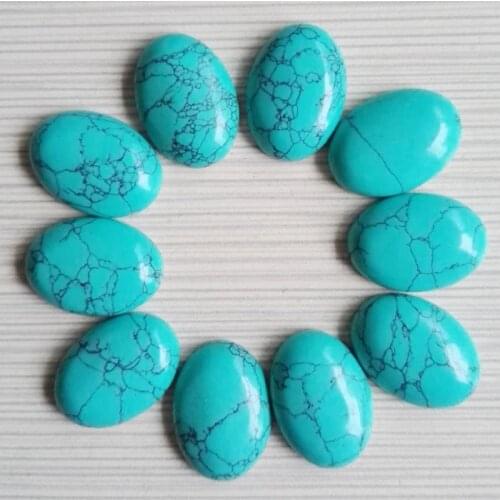 Blue calaite stone beads Oval CAB CABOCHON teardrop loose beads 25*18mm Free shipping Wholesale 20pcs/lot