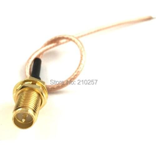1pcs RP SMA Female Conenctor Extension Coaixal Cable RG178 Cord For Wifi Antnena