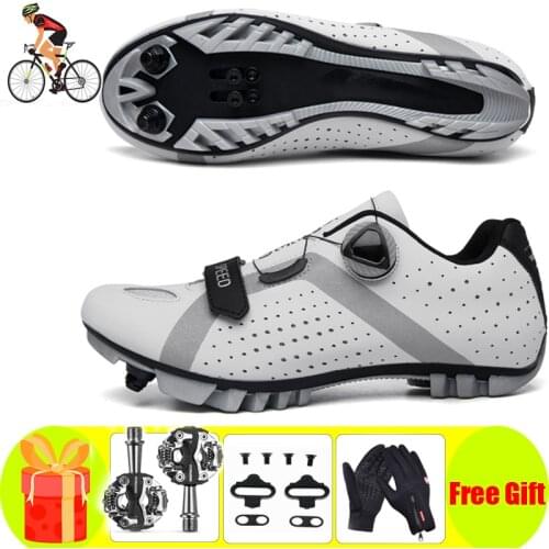 Cycling Shoes Men Sapatilha Ciclismo Mtb SPD Pedals Cleats Racing Mountain Bike Outdoor Professional Women Bicycle Sneakers