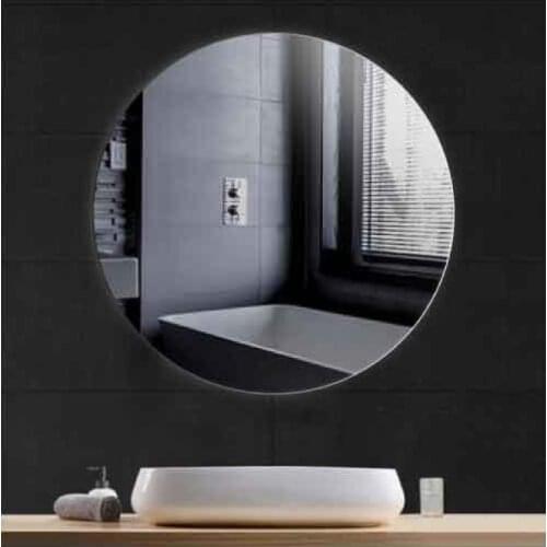 CustomGlass round wall mirror in various measurements