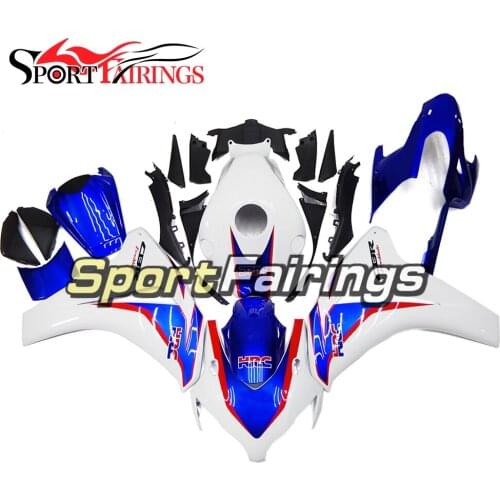 Fairings For Honda CBR1000RR Year 08 11 2008 2009 2010 2011 ABS Motorcycle Fairing Kit Bodywork Cowling HRC Blue White Carenes