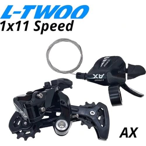 LTWOO AX 1x11 Speed Groupset Shift Lever and Rear Derailleur Long cage for MTB 42 46T 50T 52T 11v switch compatible SHIMANO sram