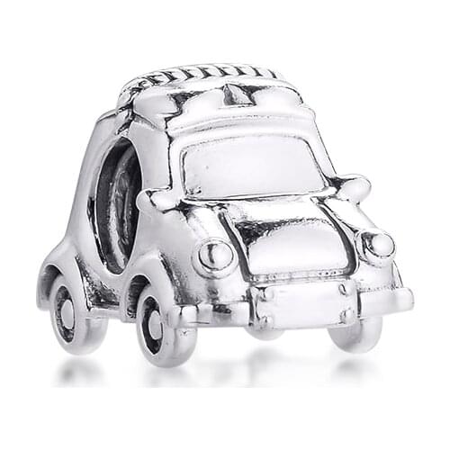 Fits Pandora Bracelet Electric Car Beads for Jewelry Making Original 925 Sterling Silver Women DIY Charms Kralen 2021 Spring New