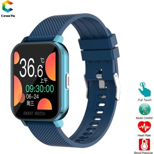 MT28 Smart Watch MenS And WomenS Sports Bracelet Fitness Tracker Heart Rate Blood Pressure Body Temperature Monitoring Clock