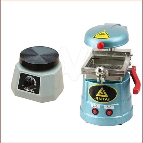 Dental Vacuum Forming Heat Molding Machine Former+VIBRATOR Oscillator Round 4"