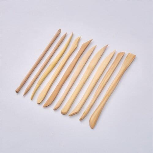 10pcs Clay Sculpture Tools DIY Soft Pottery Handicrafts Clay Sculpture Tools Repair Tool Set