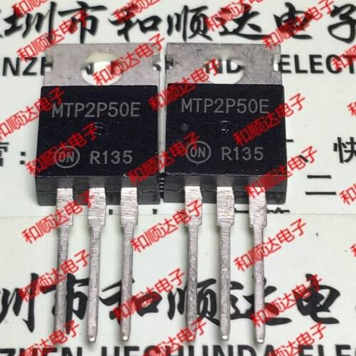 10pcs/lot MTP2P50E New Spot TO-220 -500V -2A