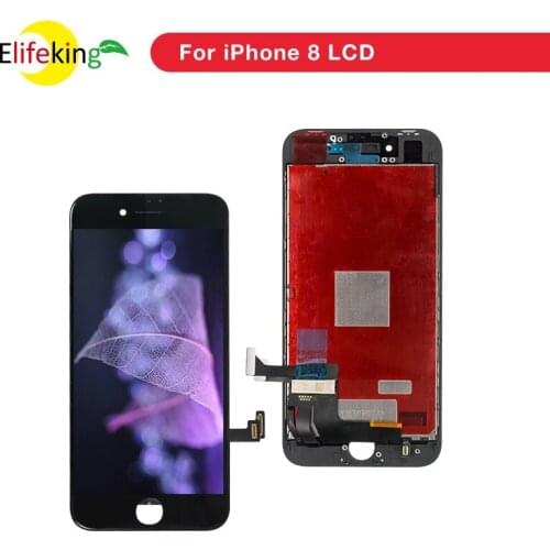 10PCS/Lot Screen LCD for iPhone 8 LCD Display Screen Replacement 100% Tested OEM Mobile Phone Parts Good 3D Free Shipping